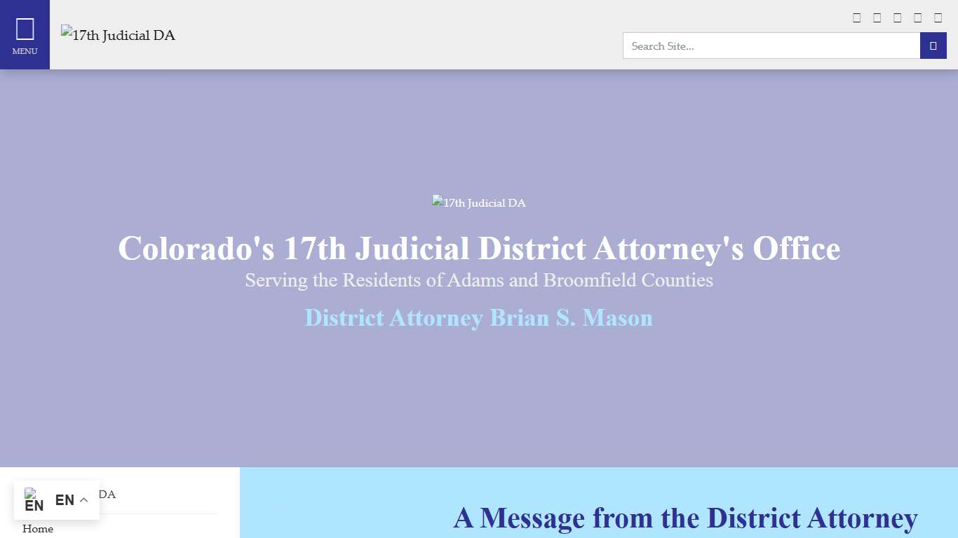 Colorado's 17th Judicial District Attorney's Office | Serving Adams and Broomfield Counties